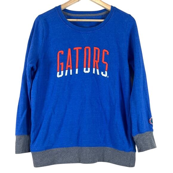 University of Florida Gators Sweatshirt Womens S Blue Crewneck Collegiate Cozy - Picture 1 of 3